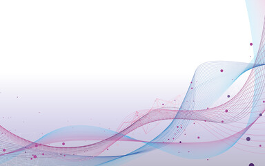 背景　抽象的　流線