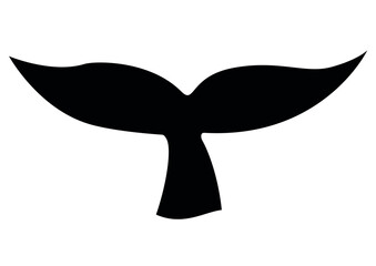 Vector de cola de ballena