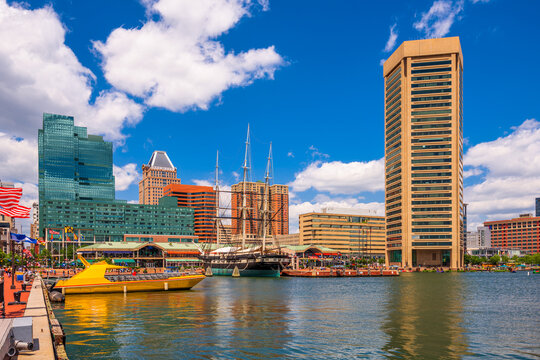 Baltimore, Maryland, USA Skyline on the Inner Harbor
