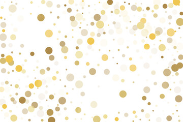 Gold glitter confetti, great design for any purpose. Party decor.