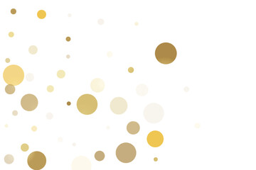 Gold glitter confetti, great design for any purpose. Party decor.