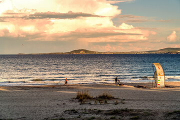 The bay of Burgas, Black sea coast