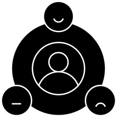 satisfaction solid icon