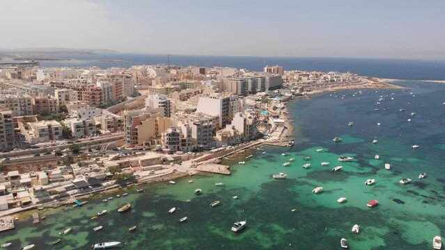 Bugibba Resort Aerial View, Malta