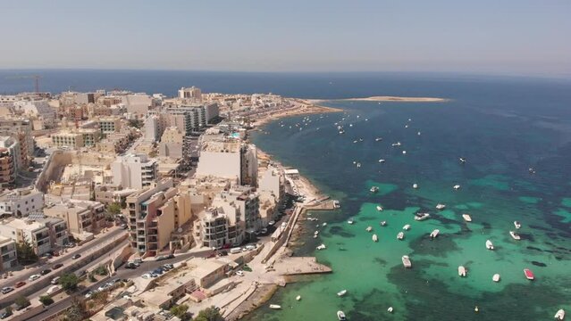 Bugibba Resort Aerial View, Malta