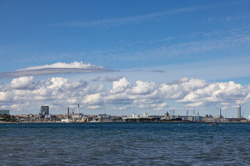 Fototapeta premium Aarhus harbour, Denmark, Scandinavia, Europe 