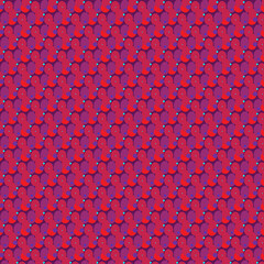 vector abstract seamless red geometric pattern