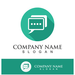 Speech bubble icon vector illustration