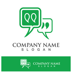 Speech bubble icon vector illustration