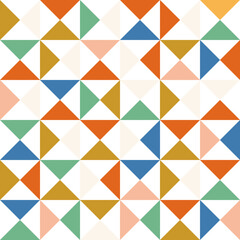 Abstraction Vector Geometric Patterns Multicolored