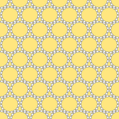 pattern design with abstract ornament motif