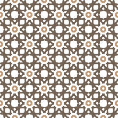 pattern design with abstract ornament motif
