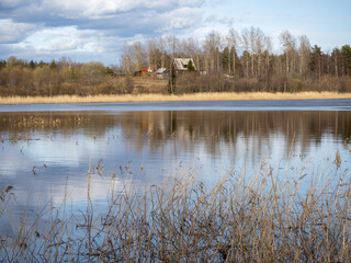 lake in autumn