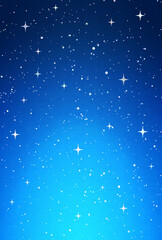 背景素材_水彩テクスチャ_夜空