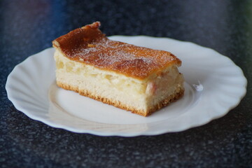 homemade apple pie on a plate