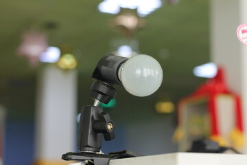 close up of a microscope