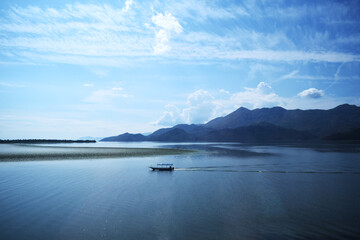 Fototapeta na wymiar The Skadar lake in Montenegro