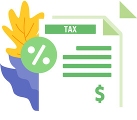 Tax Document Icon