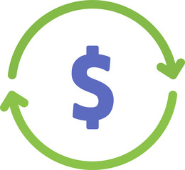 Dollar Conversion Icon