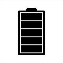 of battery icon, on a white background.