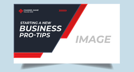 Fully editable youtube thumbnail design for any youtube videos customizable video thumbnail design video cover modern trendy new style thumbnail template for social media concept youtube thumbnail 