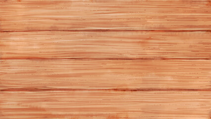 上から見た木のテーブルの水彩風背景イラスト