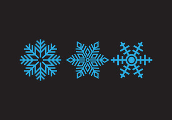 Snow and could icon design for your business