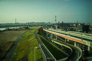 足立区の街並み