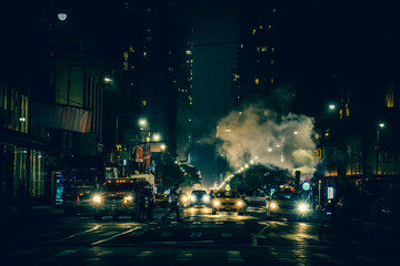ニューヨークの夜景（マンハッタン）
