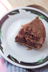 Rebanada de Pastel de Chocolate