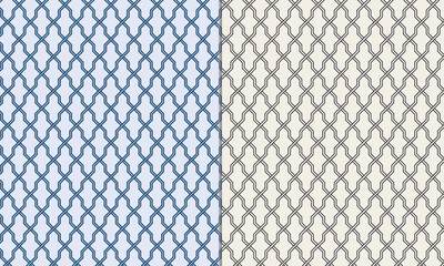 Fototapeta premium adstract geometrical seamless Islamic pattern, 