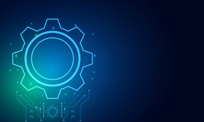 digital technology and engineering, digital telecoms concept, Hi-tech, futuristic technology background, vector illustration.