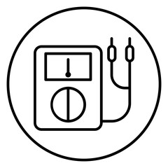 electronic tester icon