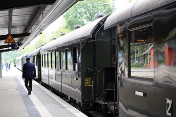 Eisenbahnnostalgie im Ruhrgebiet.