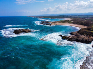 view of the coast of the region sea