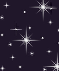 space. illustration of the starry sky.