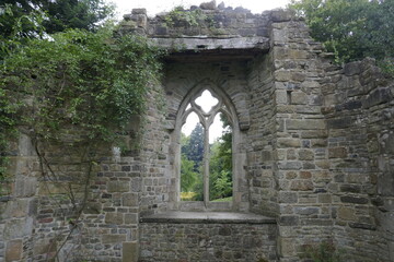 Fototapeta na wymiar Ruined church in Sussex