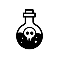 Poison bottle - vector icon