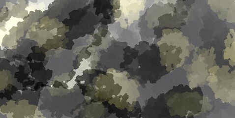 black yellow watercolor abstraction for wallpaper and poster