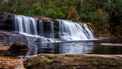 Dupont Waterfall 1 From Classic Last of the Mohicans