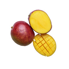 Slice of mango fruit