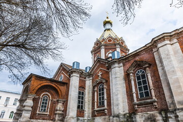 Ascension Cathedral in the central part of Kasimov, Ryazan region, Russia