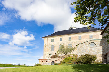 Fototapeta na wymiar Part og a old castle in Oslo, Akershus Castle,Norway,Scandinavia,Europe