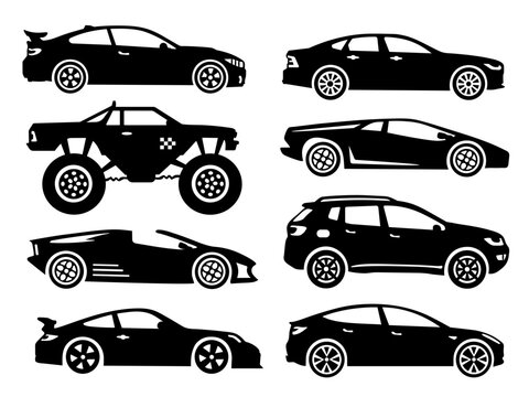 Car SVG bundle, Car SVG, Racecar SVG, Sports car SVG, Classic car SVG, Car icon, Car Silhouette, Car cut file