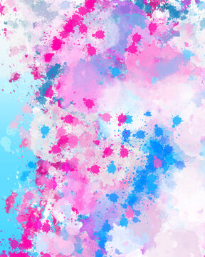 abstract watercolor background © Romadhon