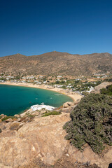 Fototapeta premium view of the sea and mountains Greece