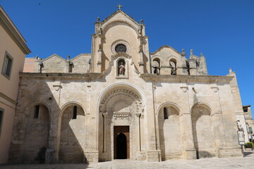 Fototapeta na wymiar San Giovanni Battista in Matera, Italy