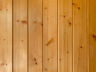 Wall from a wooden board. Close-up