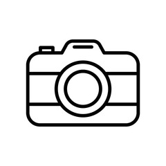 camera icon vector design simple and clean