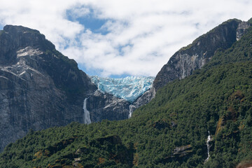 glaciar en patagonia